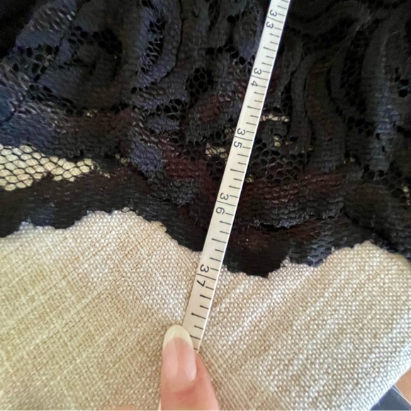 LBD Alert! Black Lined Lace Dress by Velvet NWT Size: P - Picture 15 of 15